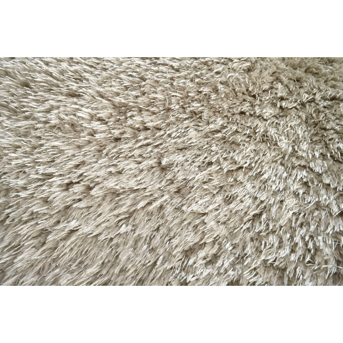 Alfombra antideslizante marrón de poliéster, 160 x 230 cm — imagen 3