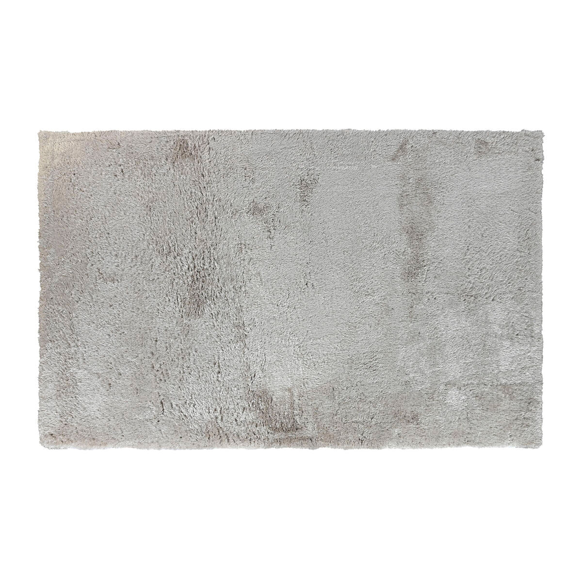 Alfombra antideslizante de poliéster marrón, 200 x 300 cm