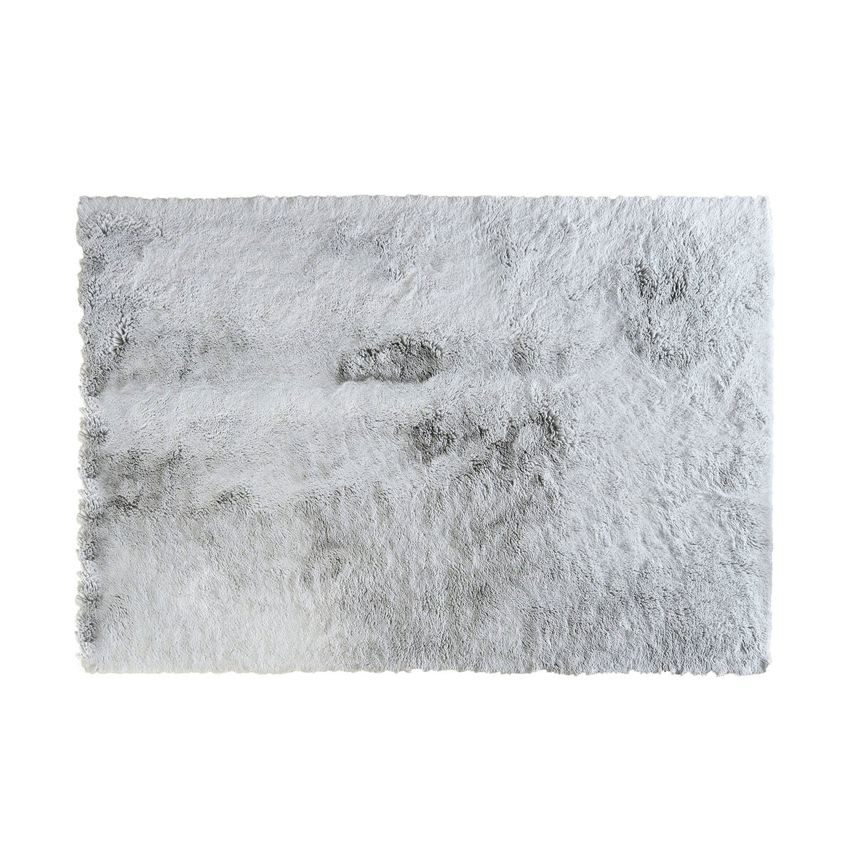 Alfombra antideslizante de poliéster gris, 200 x 300 cm