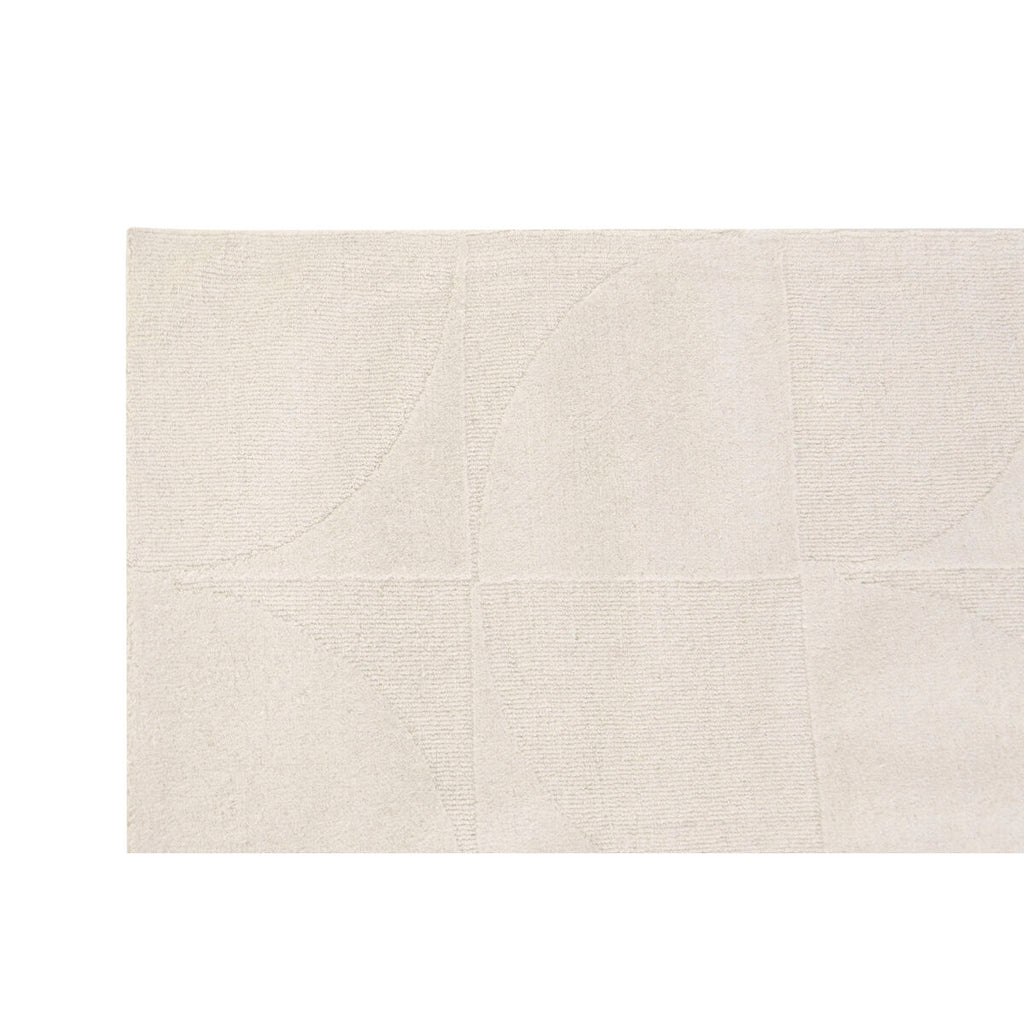 Alfombra boho de lana reversible y antideslizante, 160 x 230 cm — imagen 2