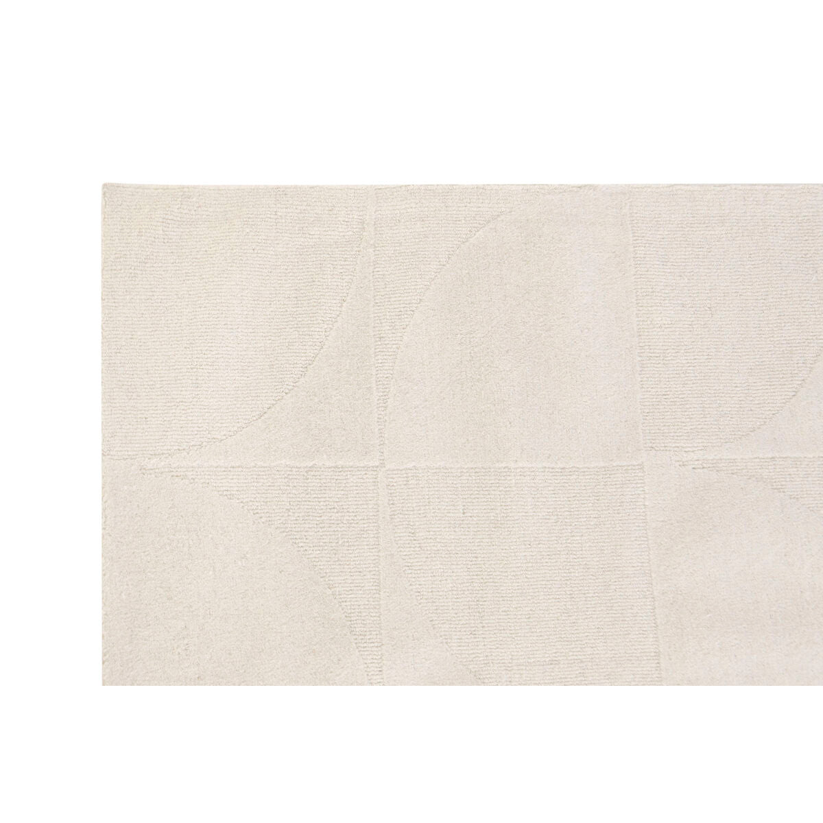 Alfombra boho de lana reversible y antideslizante, 160 x 230 cm — imagen 2
