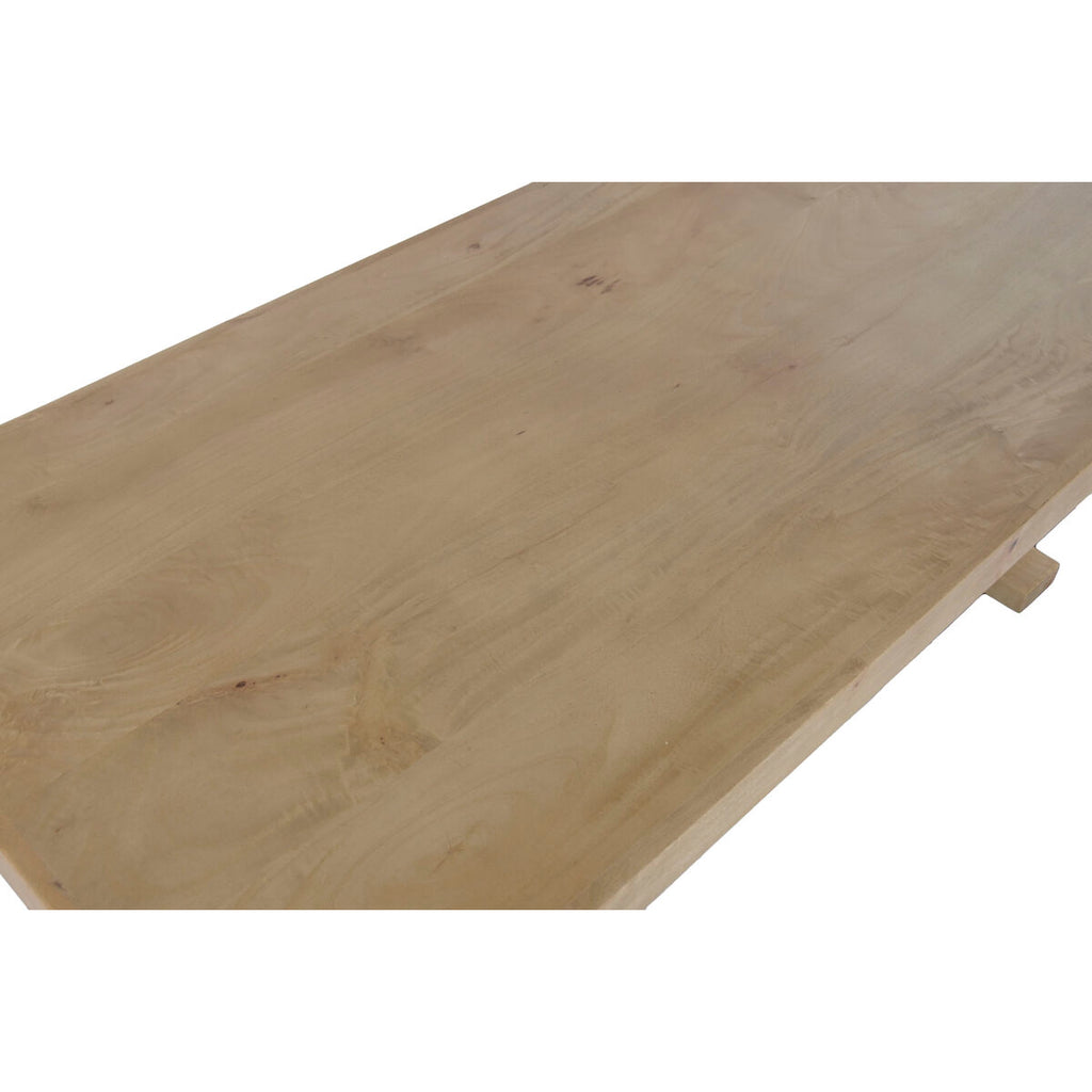 Mesa de centro natural de madera de mango — imagen 4