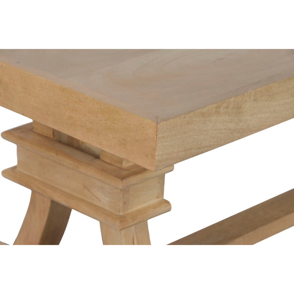 Mesa de centro natural de madera de mango — imagen 6