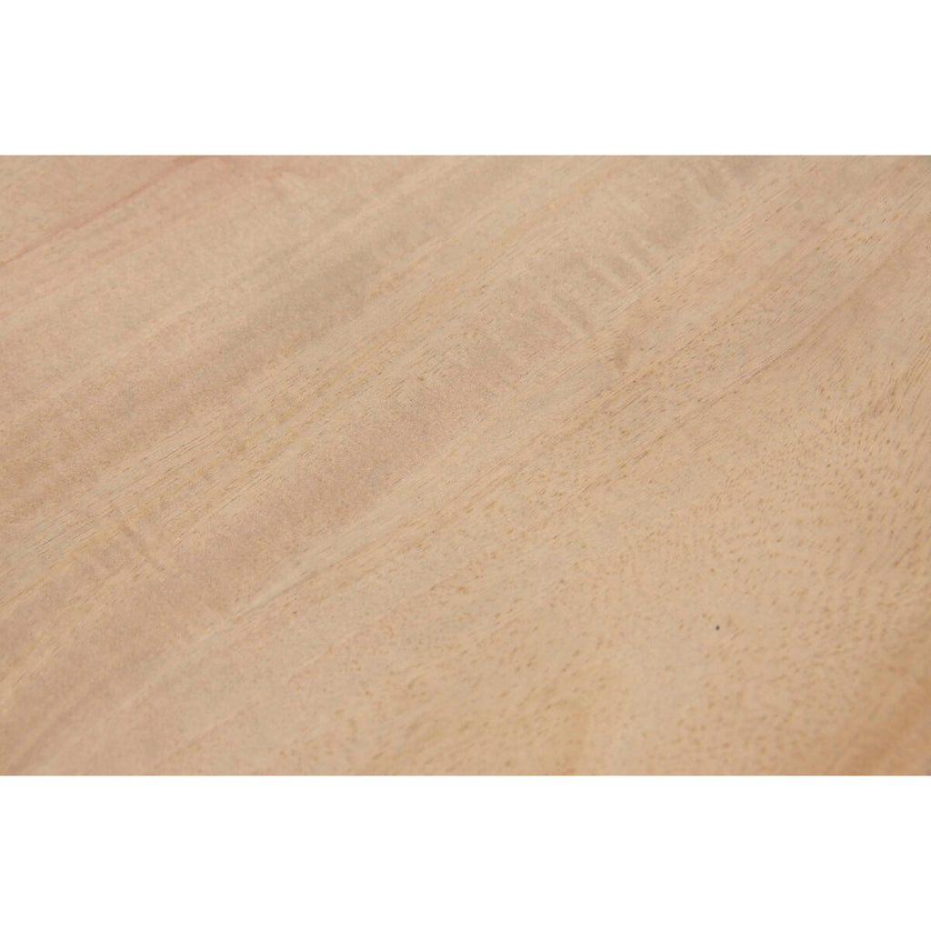 Mesa de centro natural de madera de mango — imagen 8