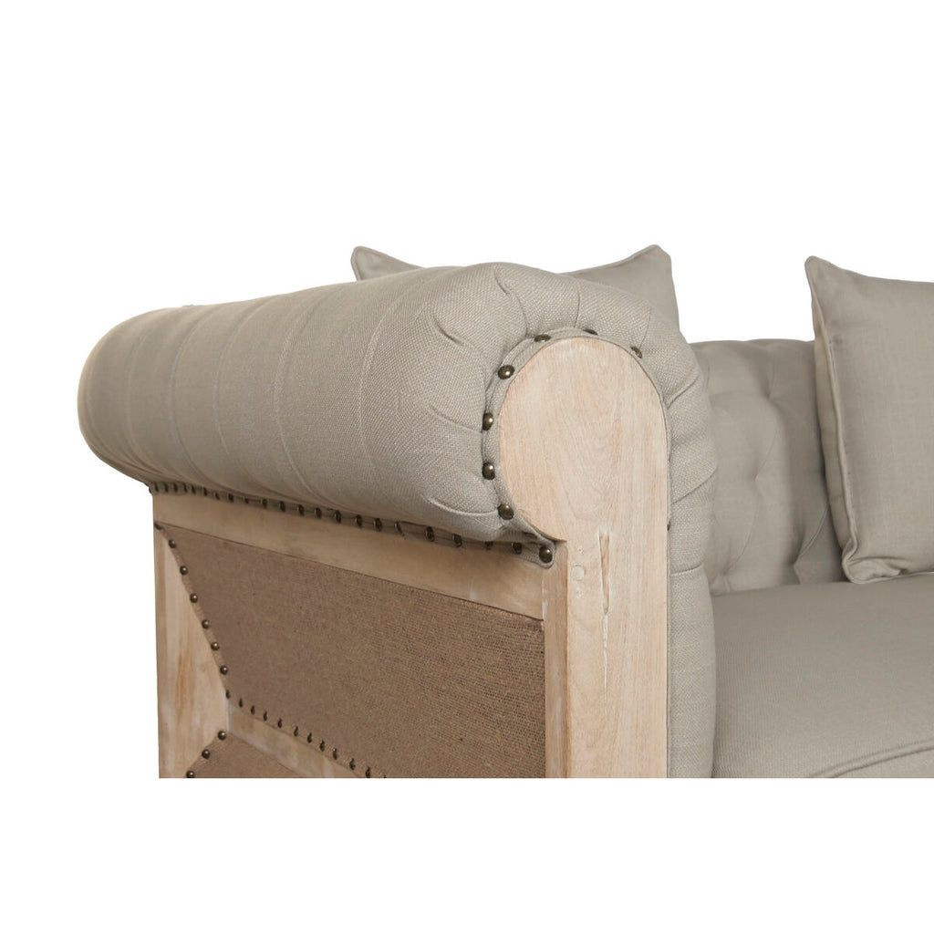 Sofá de madera y poliéster, 79 cm de alto — imagen 4