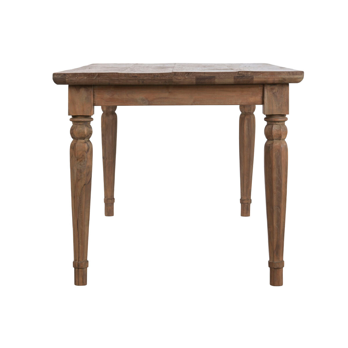 Mesa de comedor rectangular de madera de teca, 200 cm — imagen 2