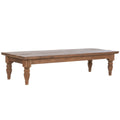 Mesa de centro de madera de teca