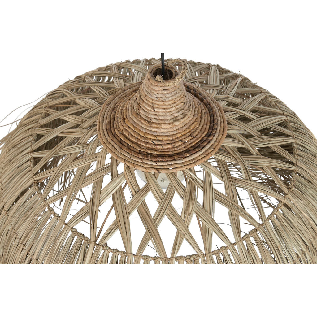 Lámpara de techo de fibra natural, 75 x 75 x 95 cm — imagen 3