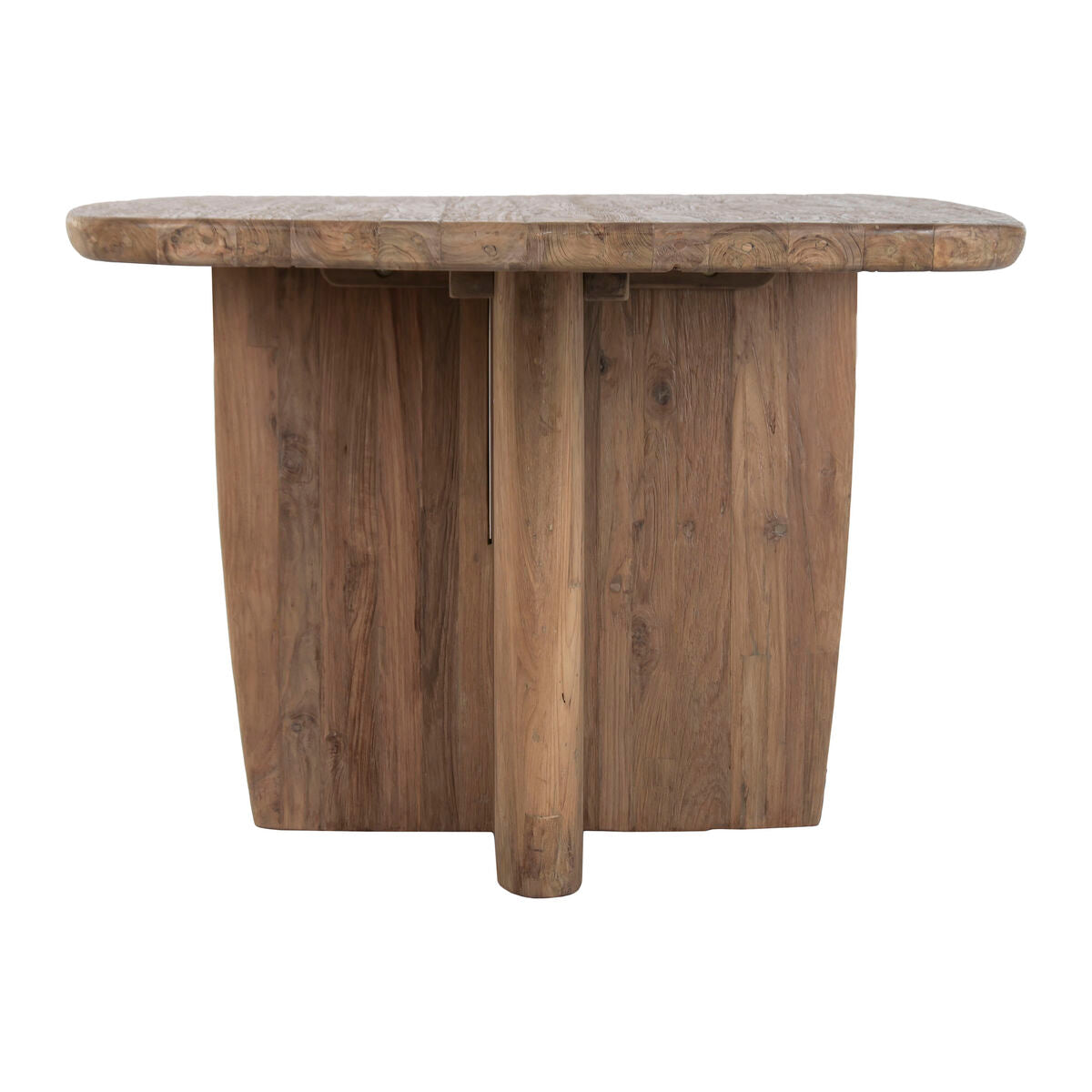 Mesa de comedor moderna de madera de teca, 220 x 110 x 78 cm — imagen 2