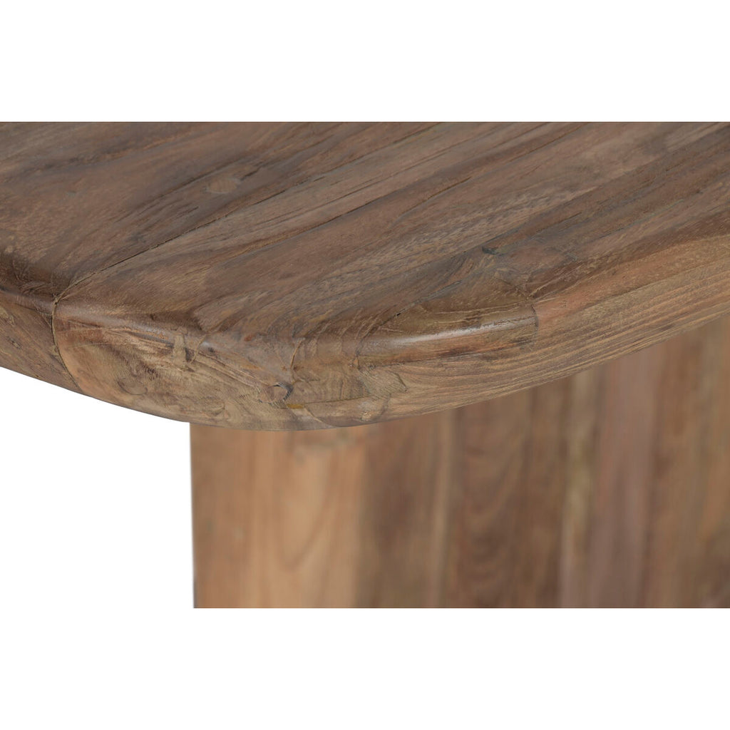 Mesa de comedor moderna de madera de teca, 220 x 110 x 78 cm — imagen 6