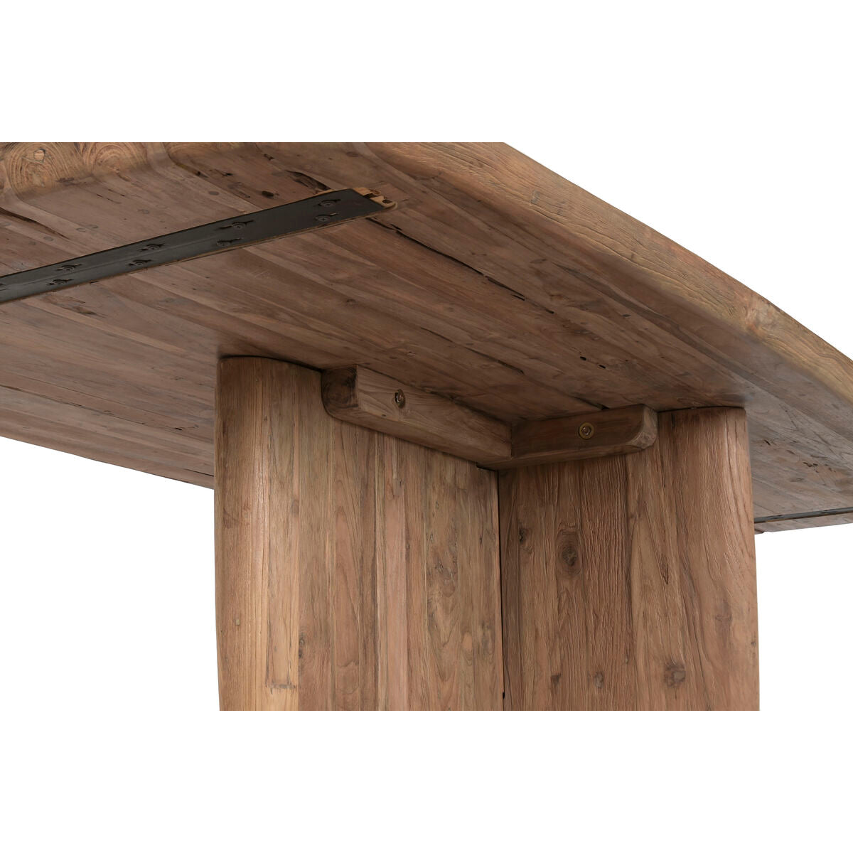 Mesa de comedor moderna de madera de teca, 220 x 110 x 78 cm — imagen 8