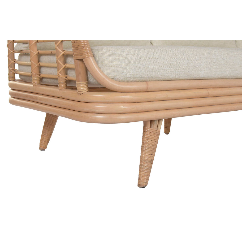 Sofá de ratán y poliéster reversible, 200 x 78 x 76 cm — imagen 5