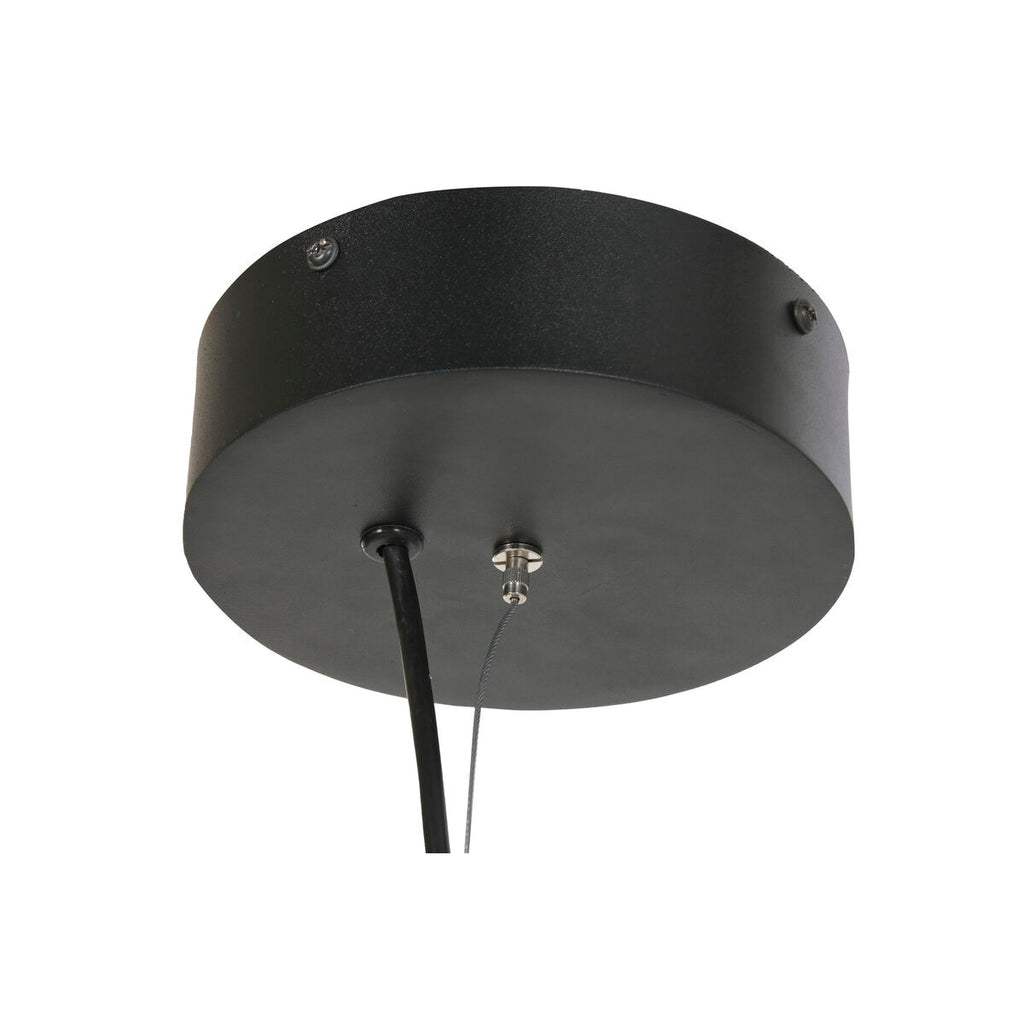 Lámpara de techo LED, papel y acero, 50 x 50 x 40,6 cm — imagen 10