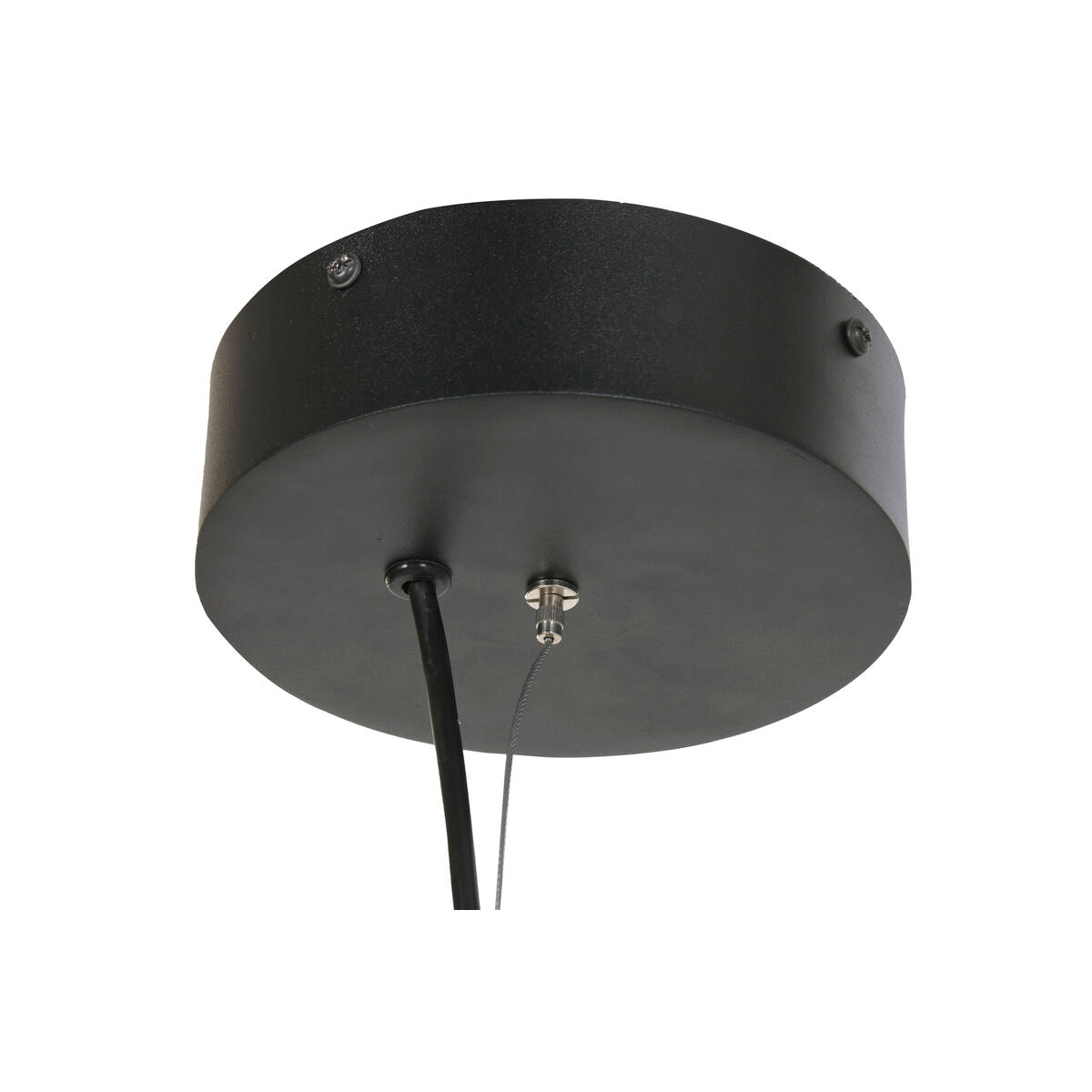 Lámpara de techo LED, papel y acero, 50 x 50 x 40,6 cm — imagen 10