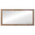 Espejo de pared rectangular de pino reciclado, 160 cm