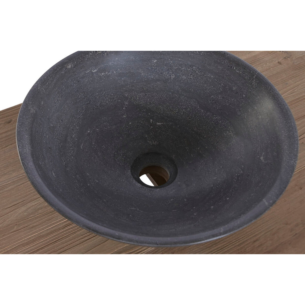 Estantería de baño de pino y madera reciclada, 165 cm — imagen 5