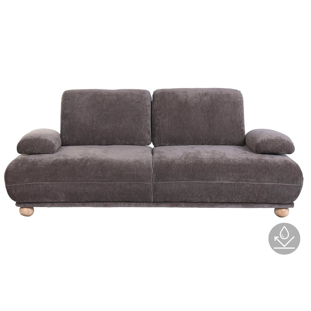 Sofá urbano en beige con respaldo y brazos abatibles — imagen 15