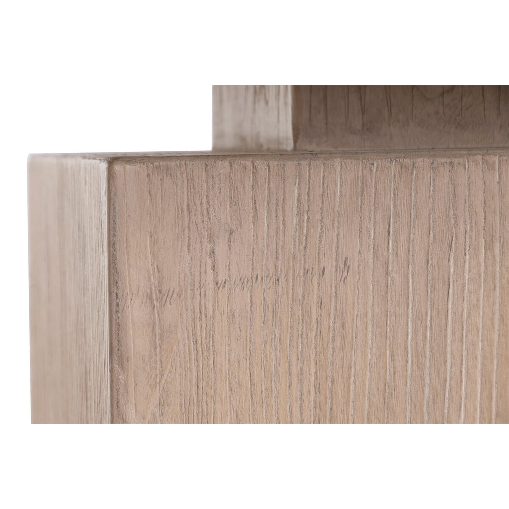 Mesa de comedor de estilo alpino, madera de olmo, 244 x 102 x 76 cm — imagen 5