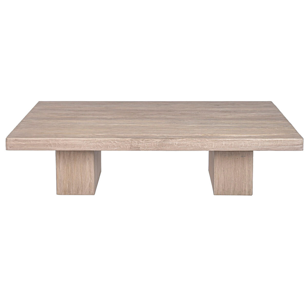 Mesa de centro de madera de olmo, estilo alpino, 170 cm — imagen 5