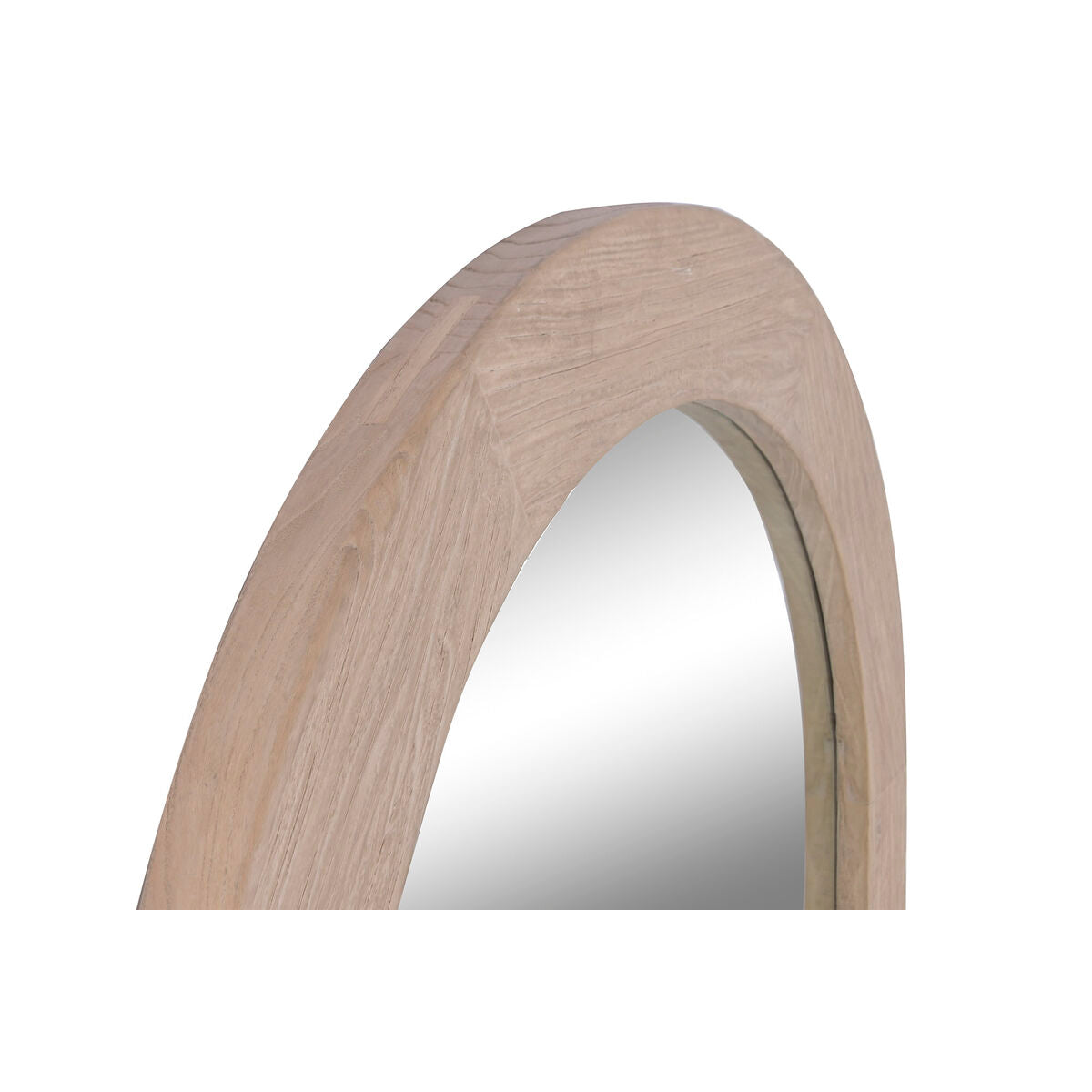 Espejo de pared ovalado, madera de olmo, 90 x 5 x 180 cm — imagen 2