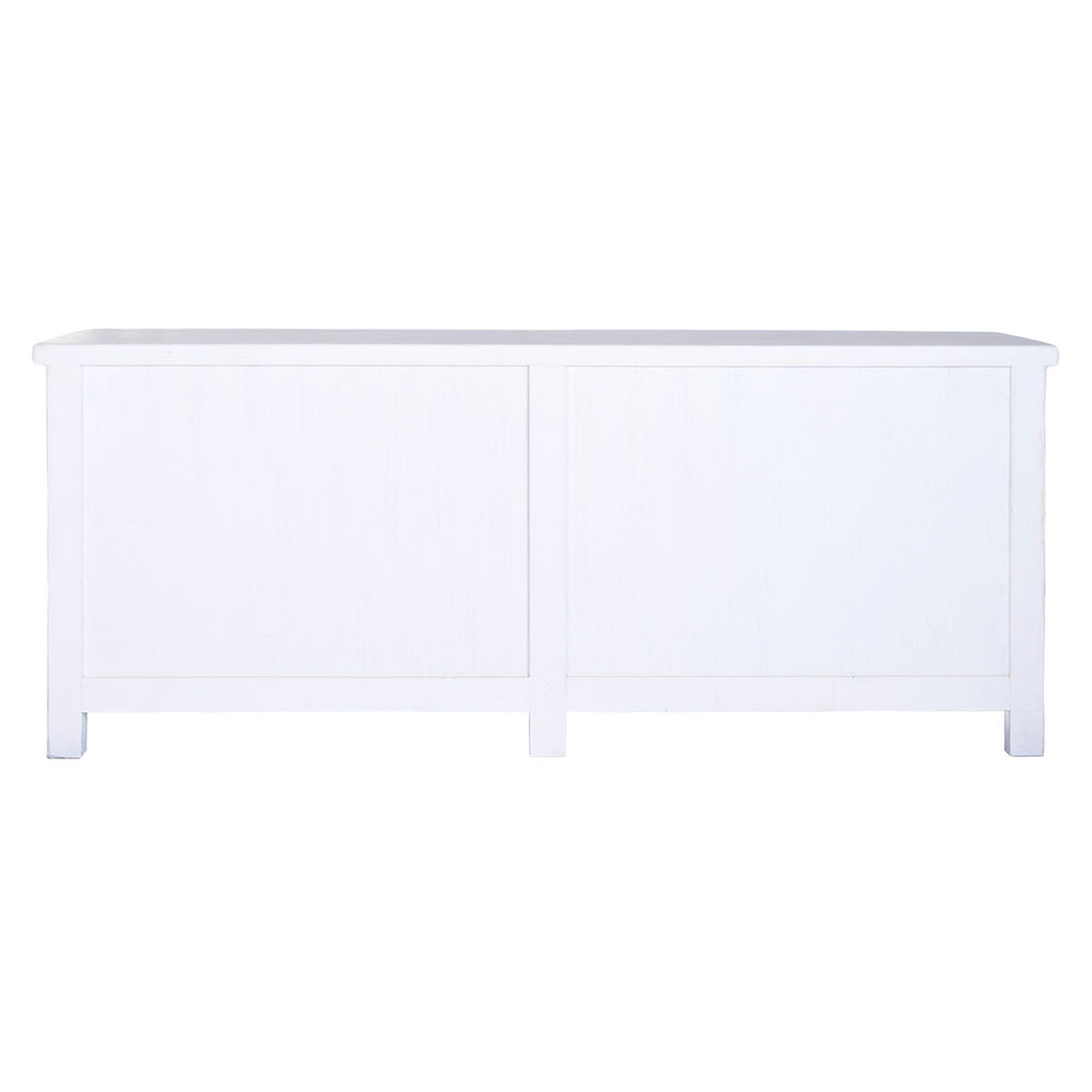Aparador blanco de madera de olmo, 230 x 48 x 96 cm — imagen 2