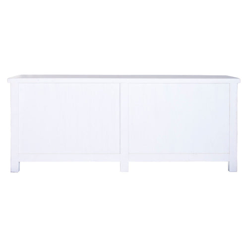 Aparador blanco de madera de olmo, 230 x 48 x 96 cm — imagen 2