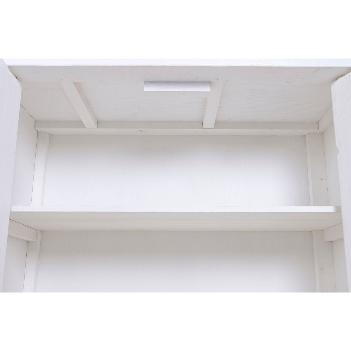 Aparador blanco de madera de olmo, 230 x 48 x 96 cm — imagen 4