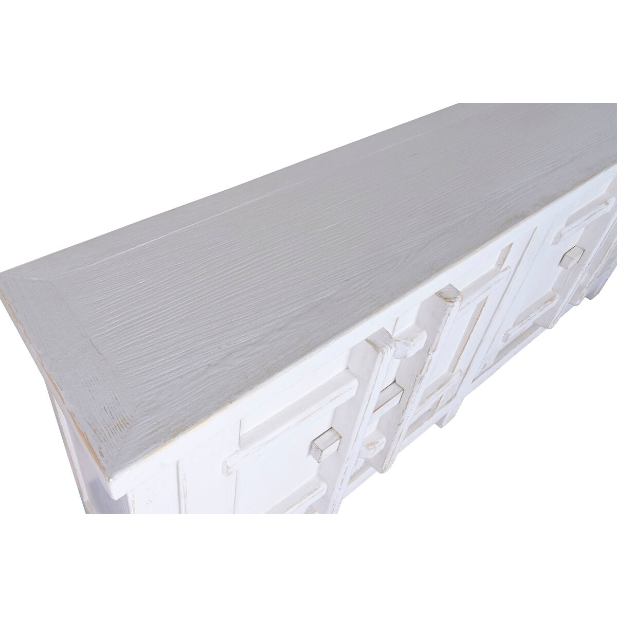Aparador blanco de madera de olmo, 230 x 48 x 96 cm — imagen 5