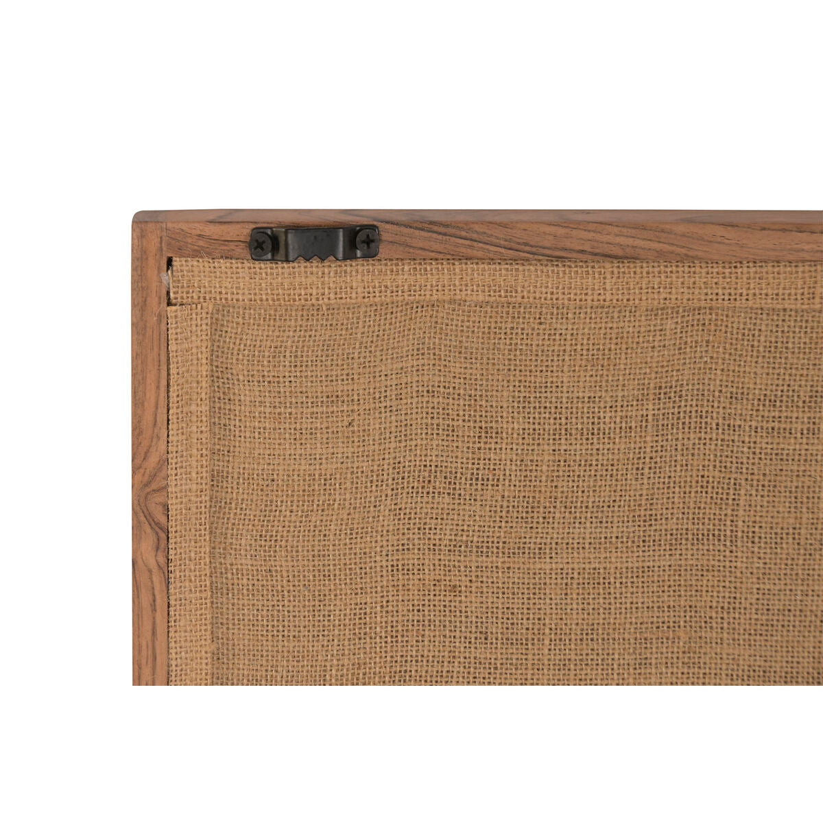 Cuadro boho con relieve de algodón y madera de acacia, pack 2 — imagen 3
