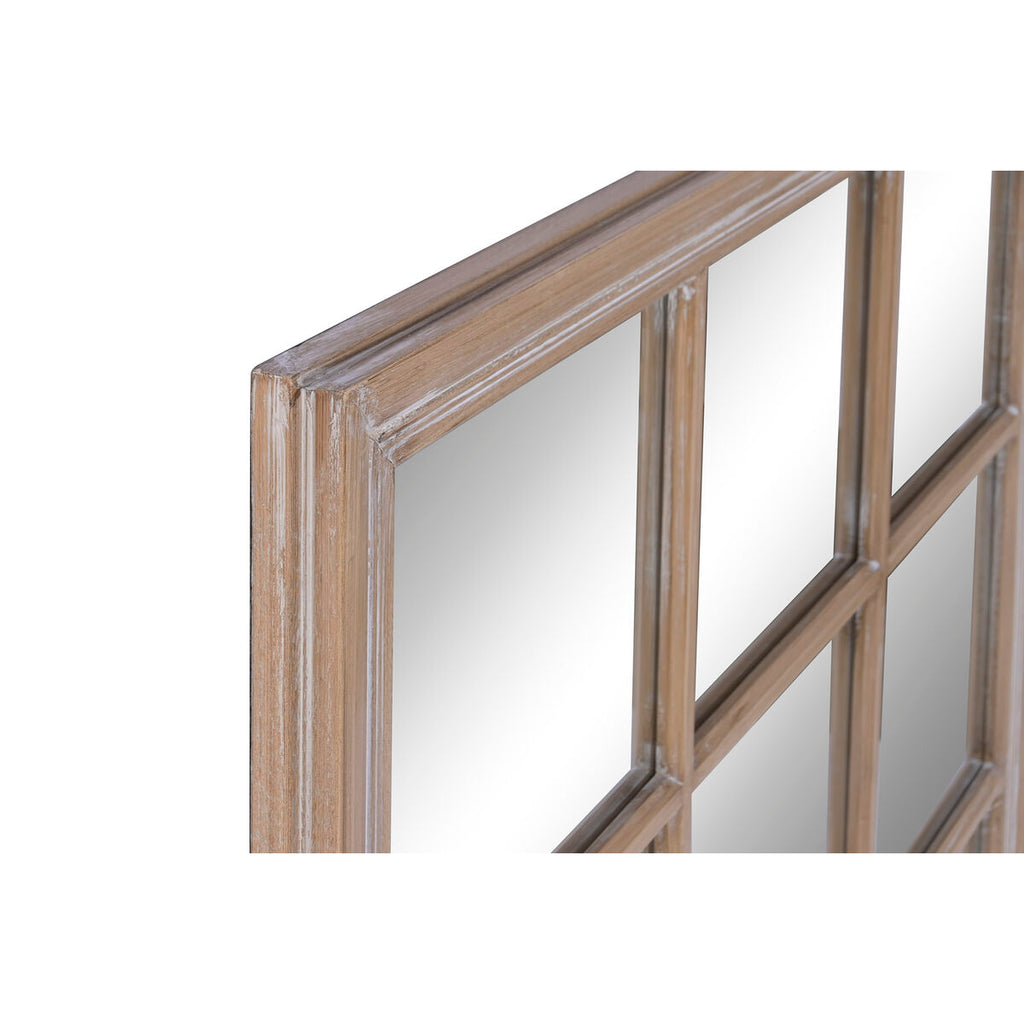 Espejo de pared ventana natural de paulonia, 90 x 3,5 x 120 cm — imagen 2