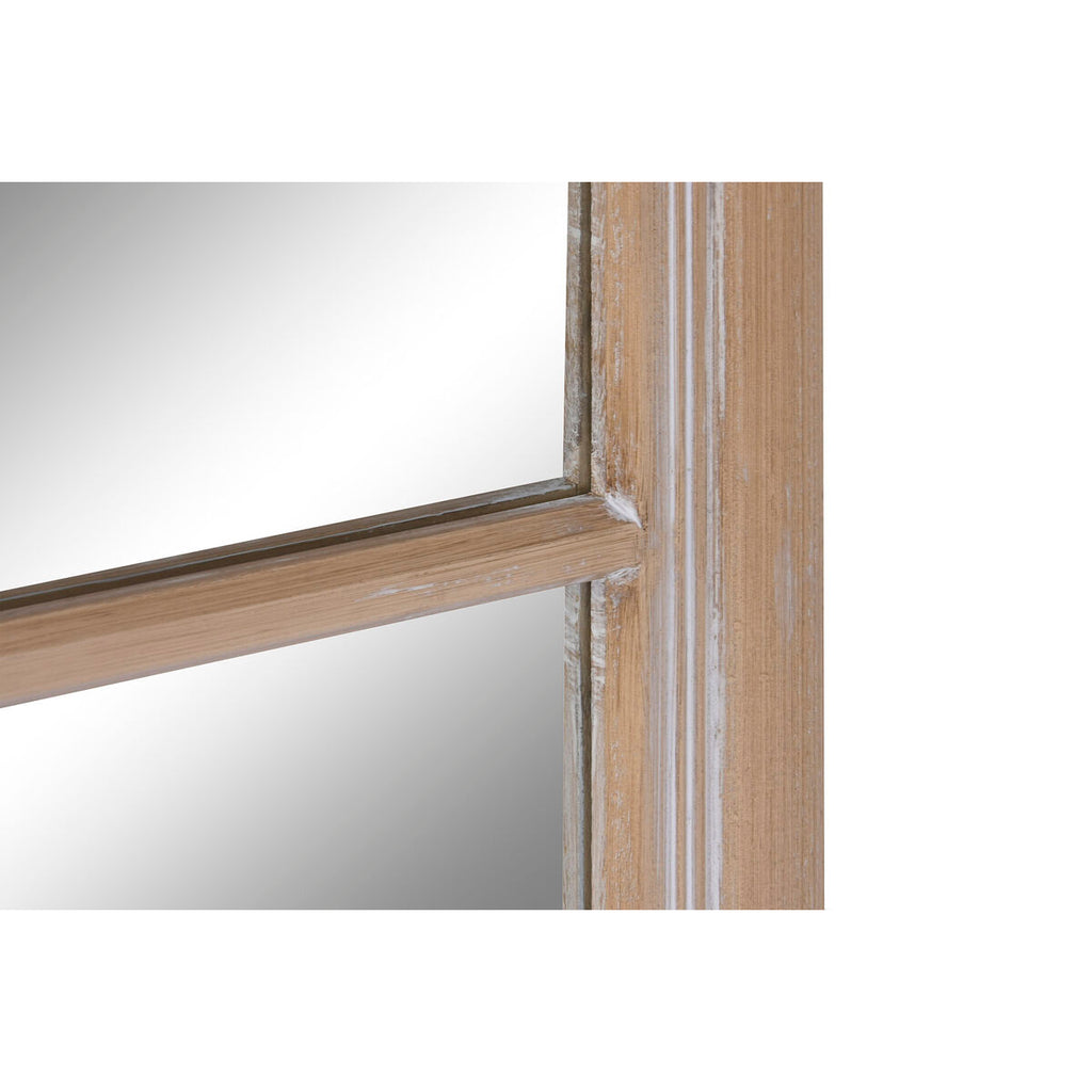 Espejo de pared ventana natural de paulonia, 90 x 3,5 x 120 cm — imagen 3