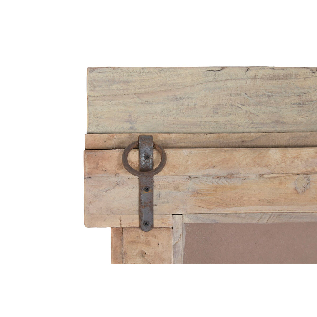 Espejo de pared rectangular de teca, 80 x 10 x 205 cm — imagen 5