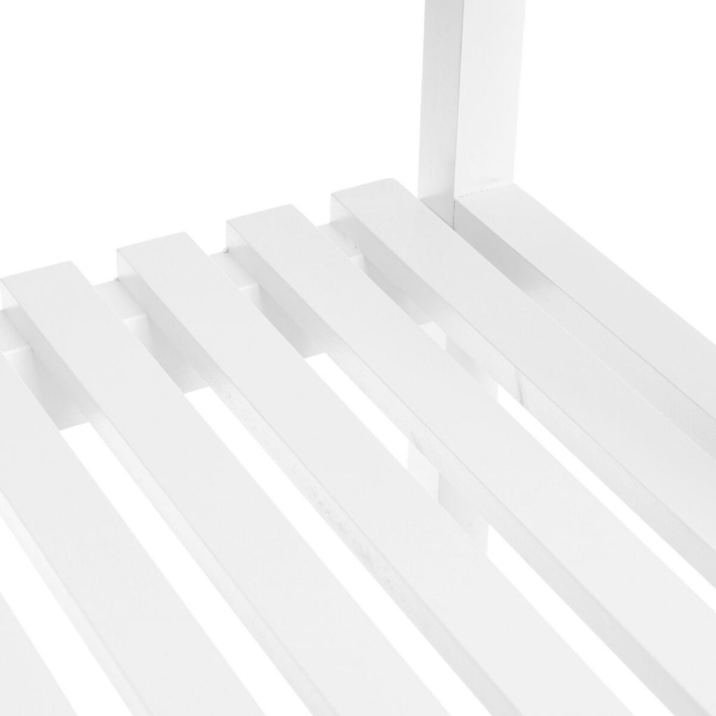 Estantería de baño de madera MDF blanca, 64 x 37 x 53 cm — imagen 3