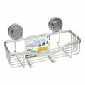 Soporte organizador de aluminio para bañera