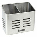 Escurridor de cubiertos de acero inoxidable, pack de 12