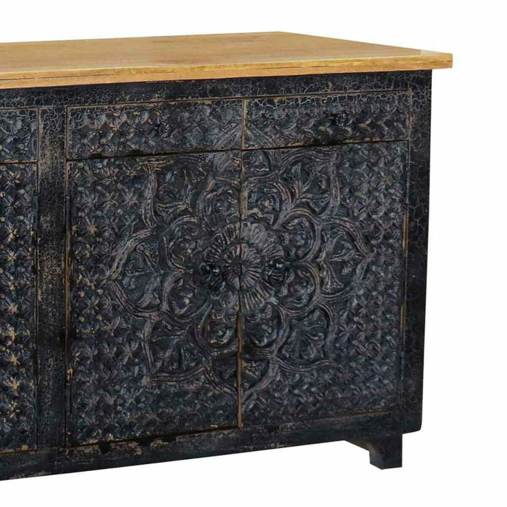 Aparador de madera de mango, estilo artesanal — imagen 5