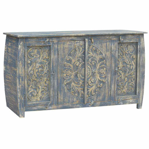 Aparador artesanal de madera de mango, 165 cm