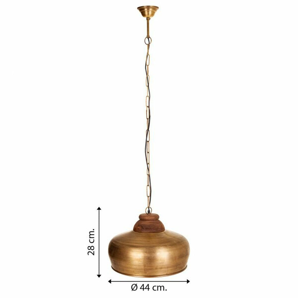 Lámpara de techo de hierro en color cobre, casquillo E27 — imagen 6