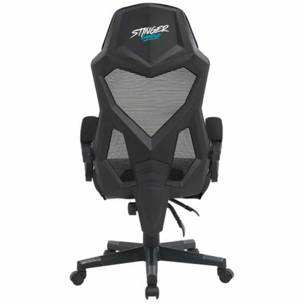 Silla gaming negra con altura regulable, modelo GM26-124 — imagen 2