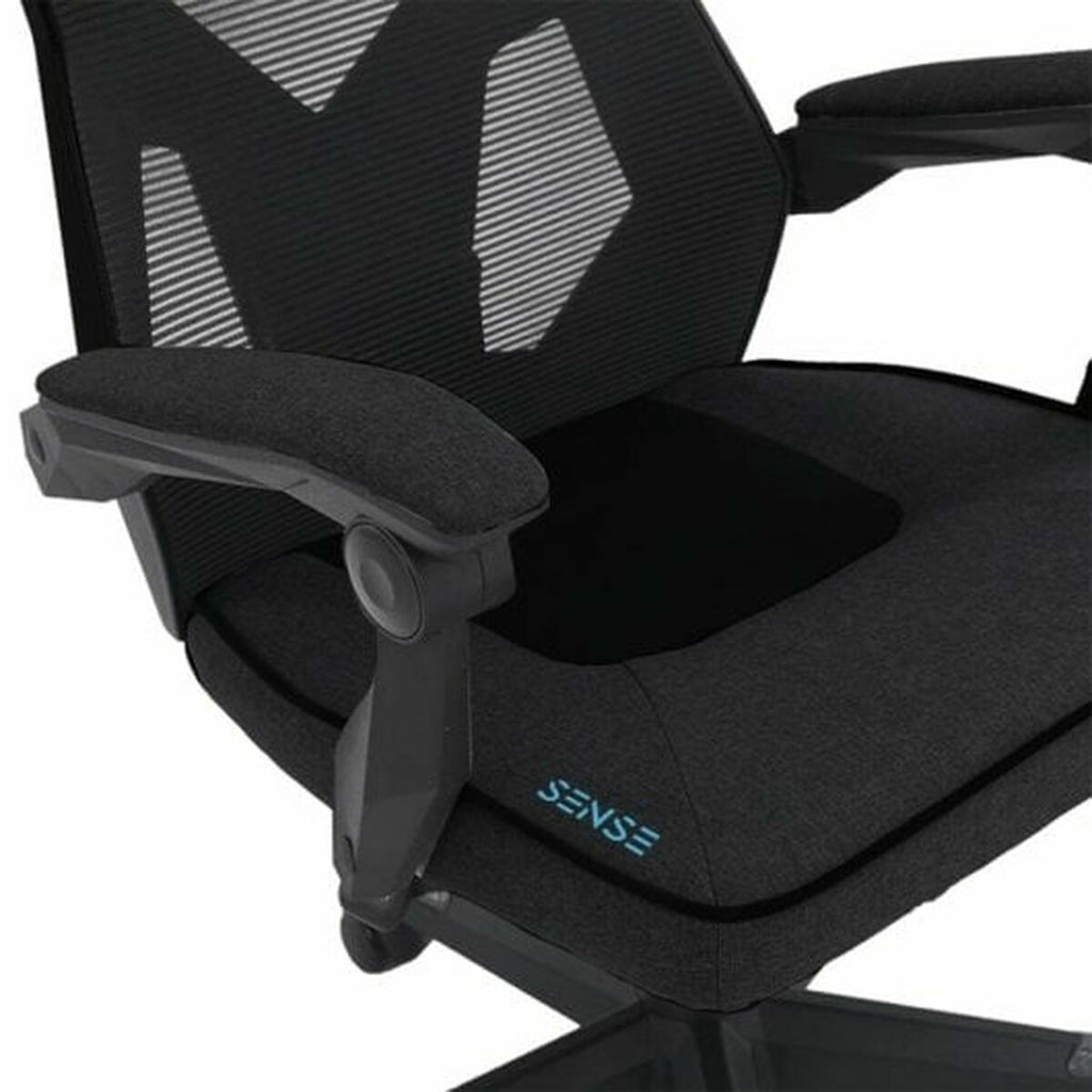 Silla gaming negra con altura regulable, modelo GM26-124 — imagen 3