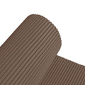 Alfombrilla antideslizante de PVC marrón en rollo, 15 m x 65 cm