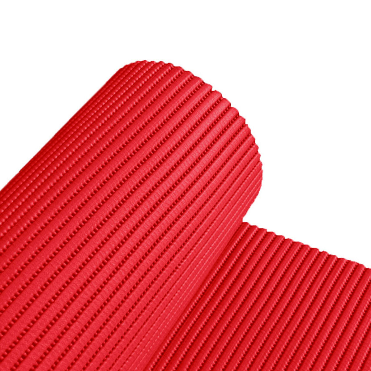 Alfombrilla antideslizante en rollo, roja, 15 m x 65 cm