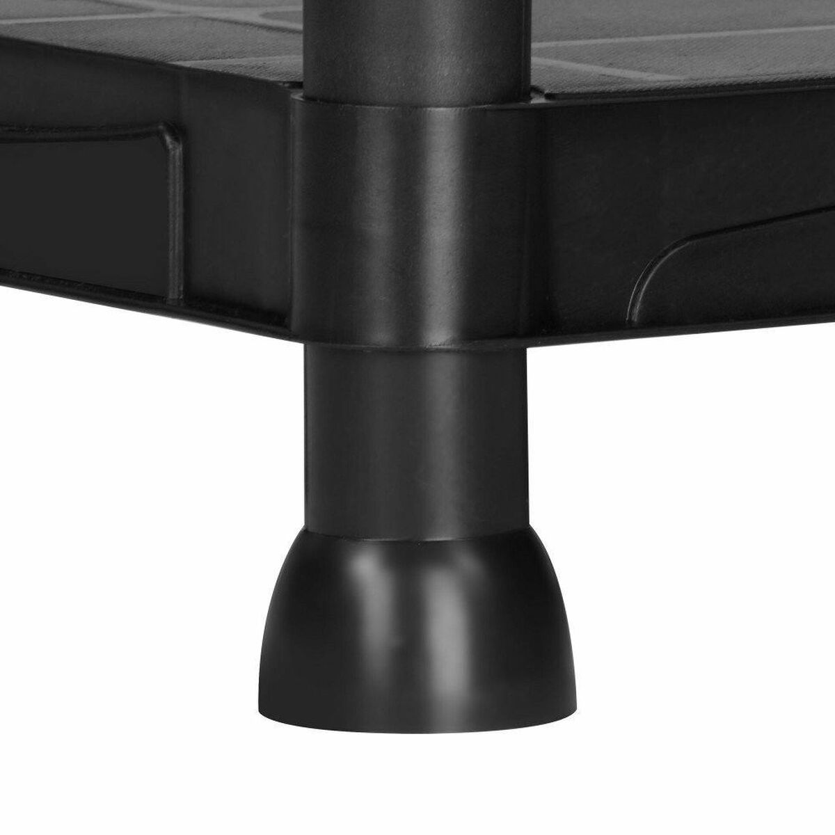 Estantería de plástico negro con 5 baldas, interior y exterior — imagen 3
