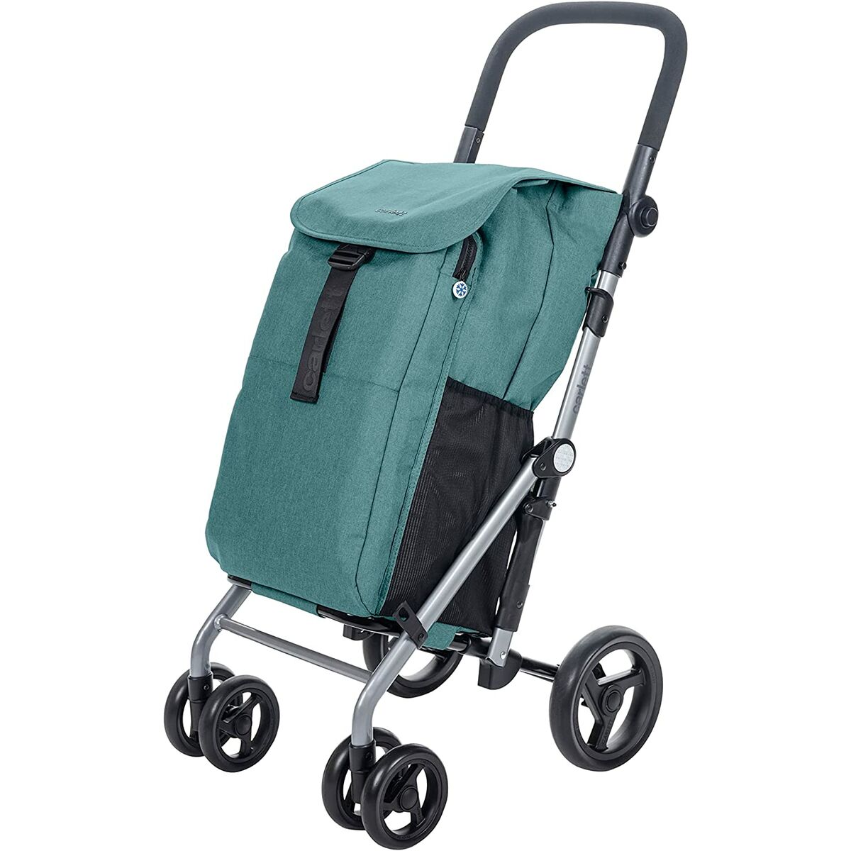 Carro de la compra Carlett Classic Duo Pine, azul