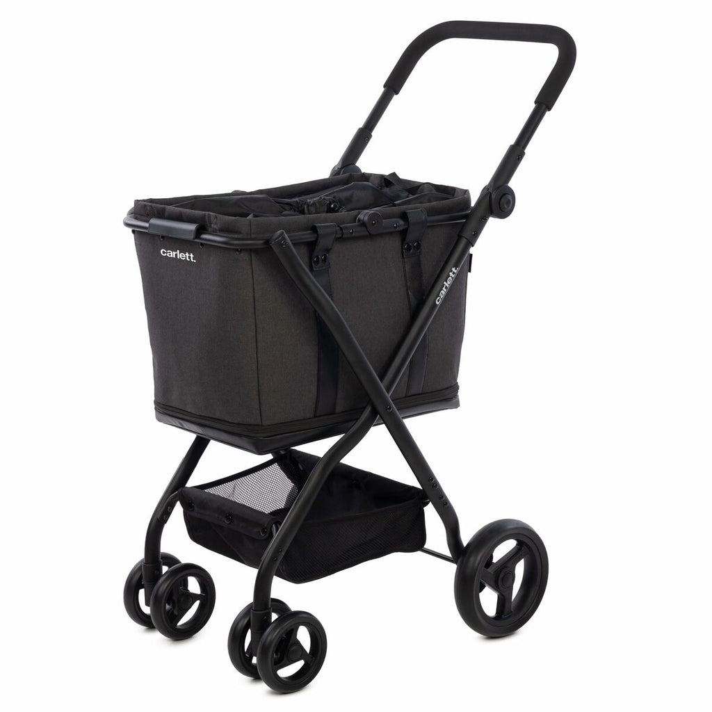 Carro de la compra Carlett Cube S, negro