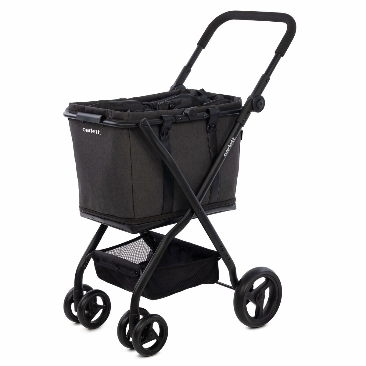 Carro de la compra Carlett Cube S, negro