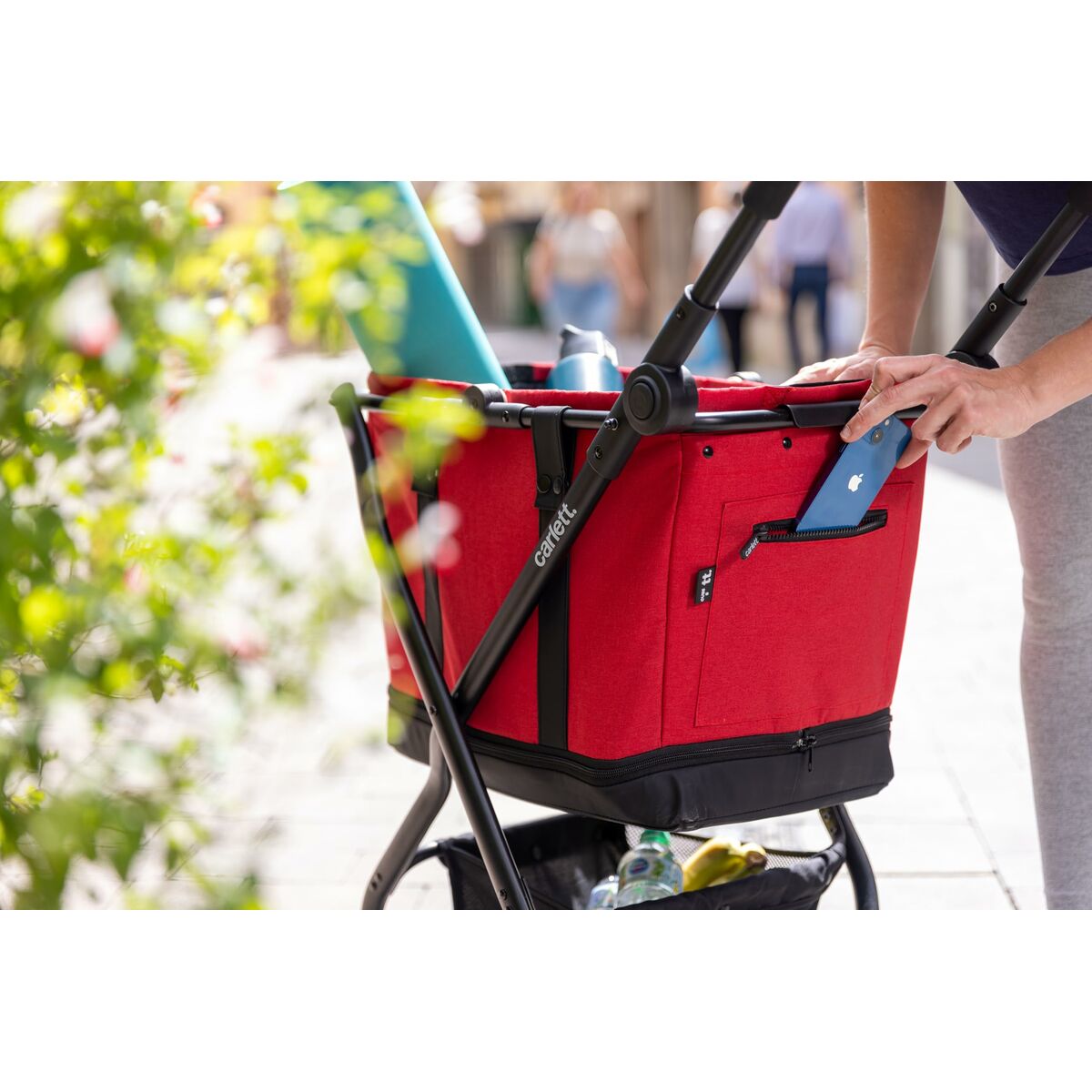 Carro de la compra Carlett Cube S, negro — imagen 2