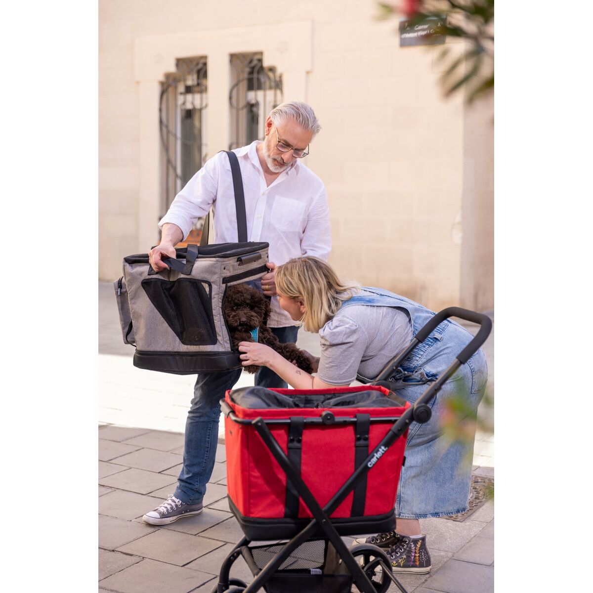 Carro de la compra Carlett Cube S, negro — imagen 6