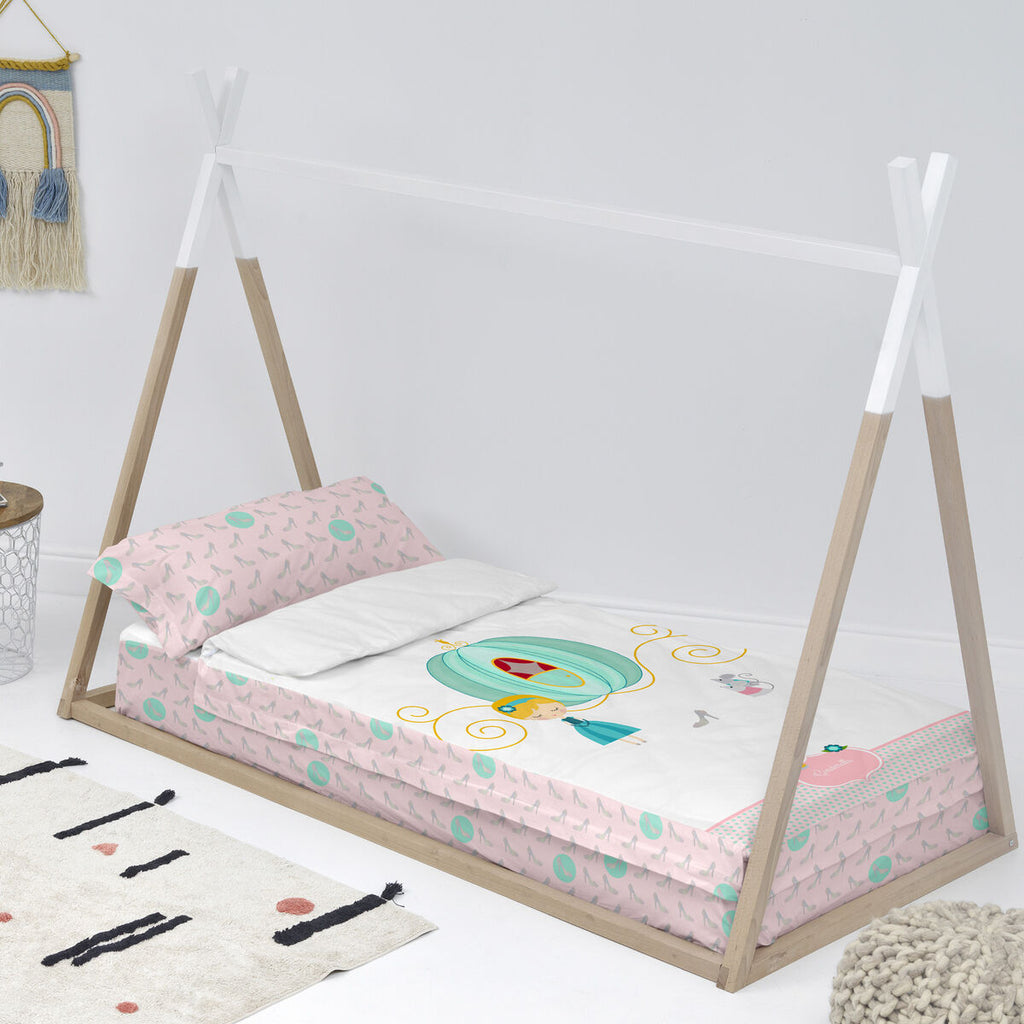 Saco nórdico infantil con relleno, diseño Cenicienta, cama de 105 — imagen 2