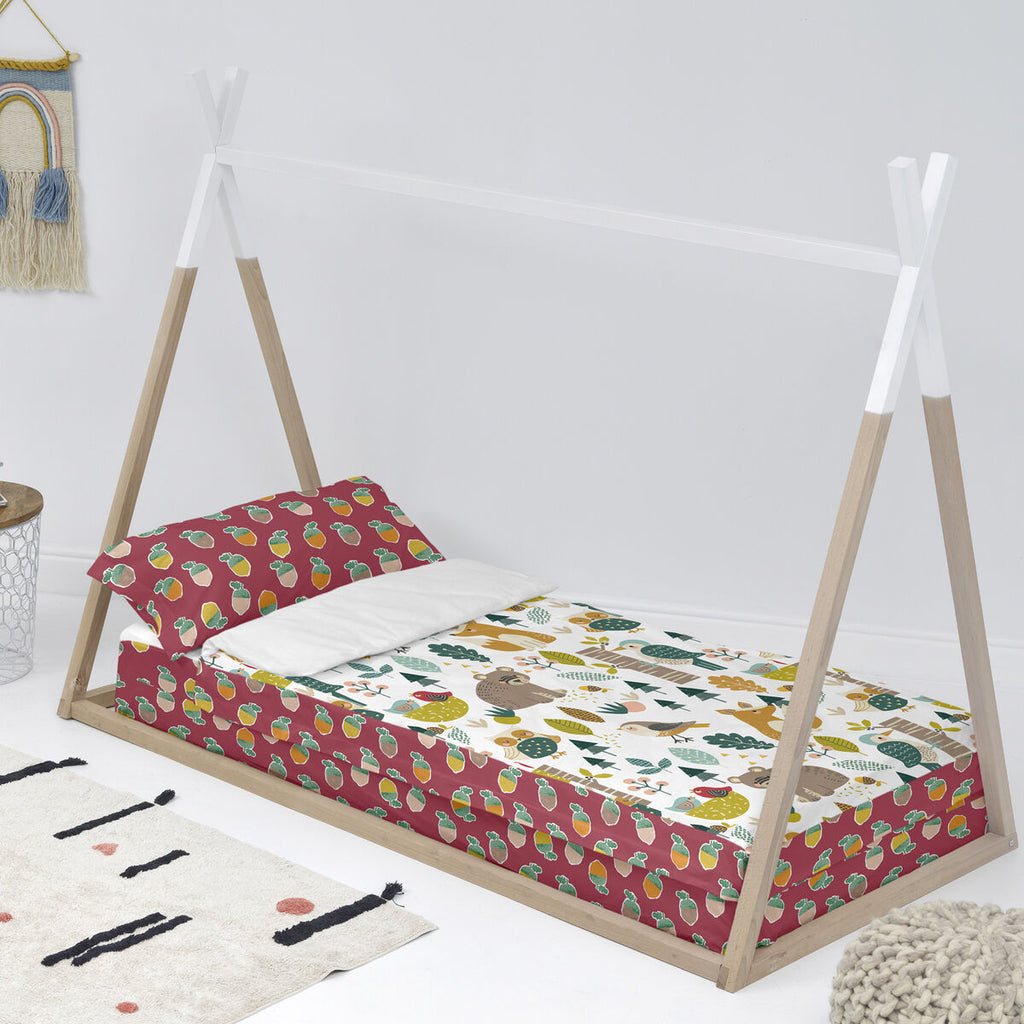 Saco nórdico sin relleno, estampado Harvestwood, cama de 105 — imagen 2